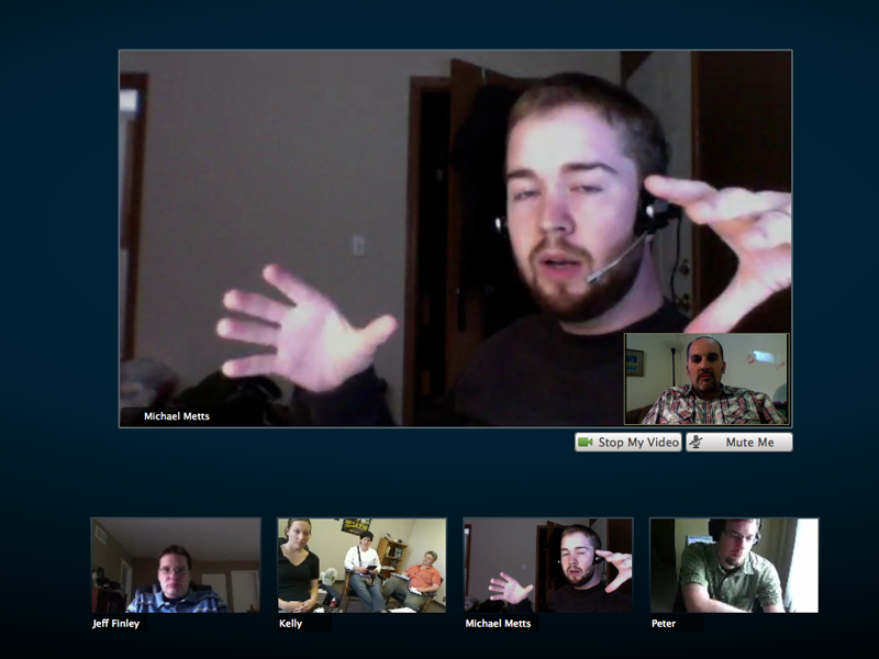 Screen Shot of Group Skype